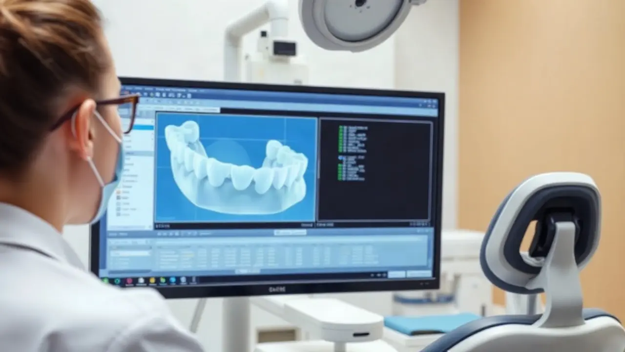 Thiết kế CAD/CAM trên máy tính — ảnh minh hoạ