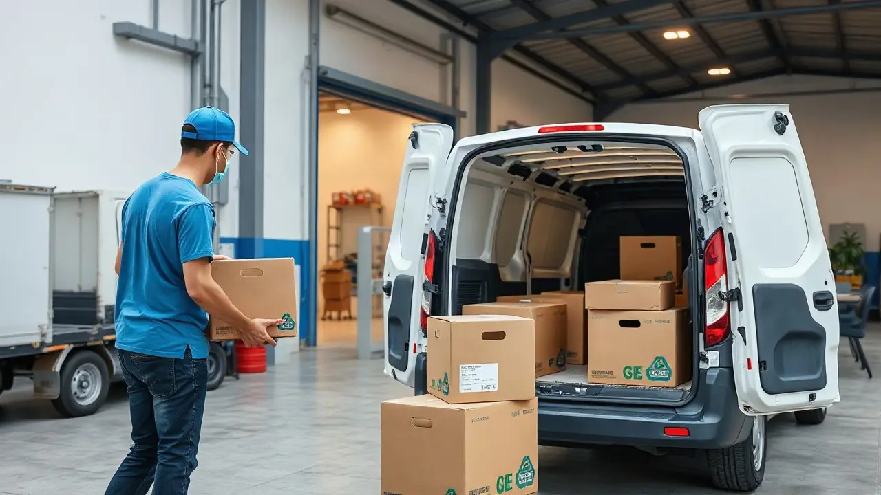 Đóng gói và giao hàng tận nơi — ảnh minh hoạ